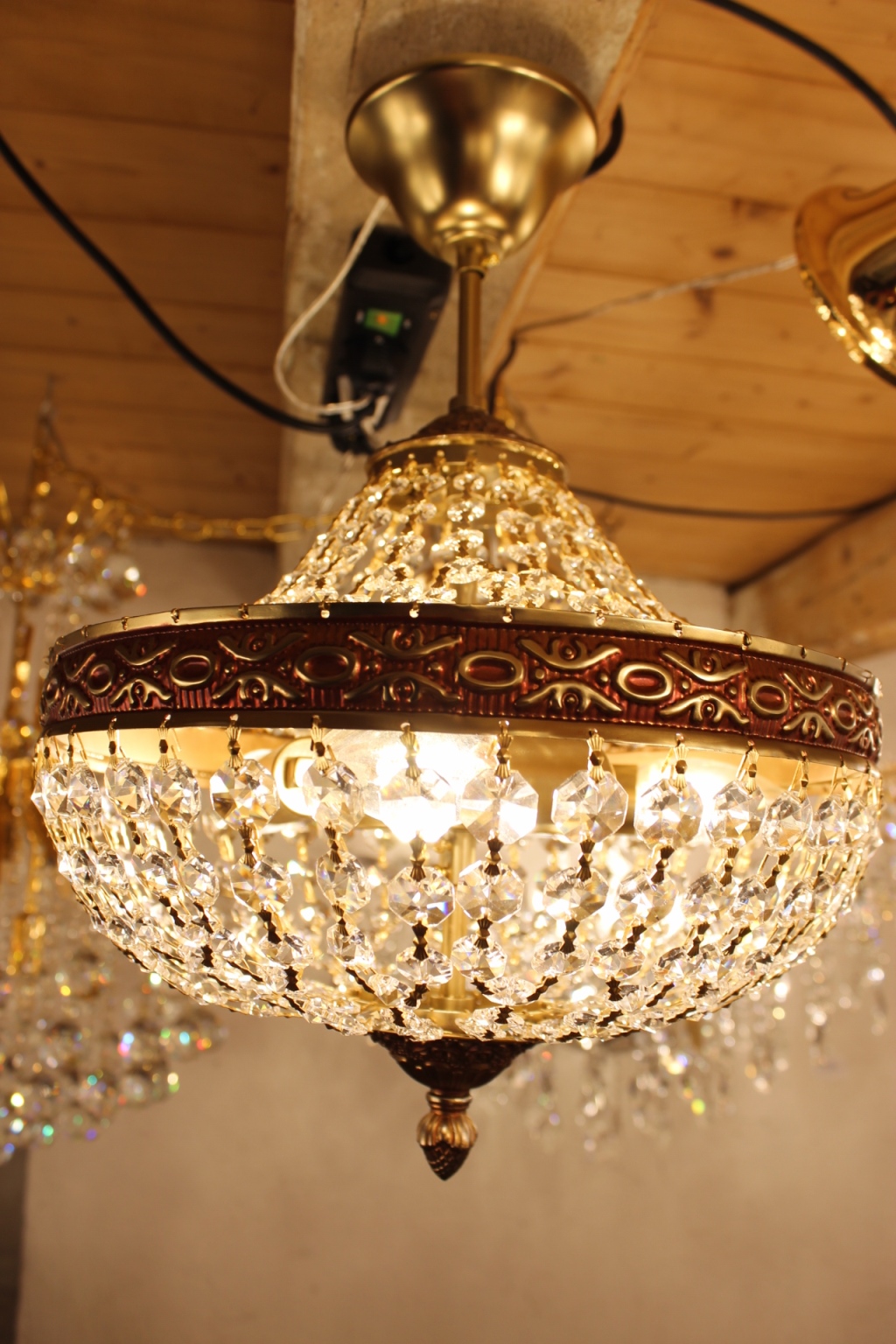 Kronleuchter / Deckenleuchter 3 Lichter, 40cm