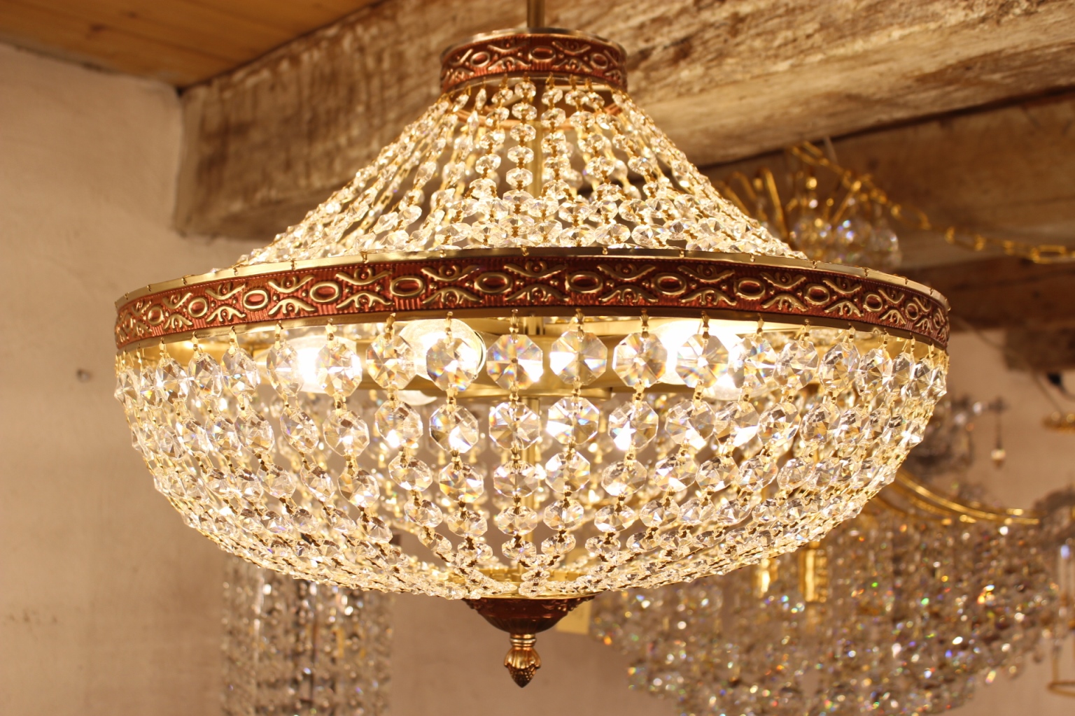 Kronleuchter / Deckenleuchter 6 Lichter, 53cm