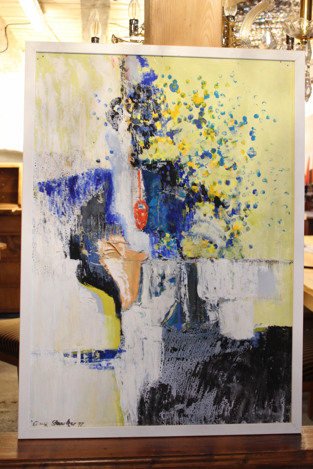 Oel auf Leinwand  / Claudia Stauber