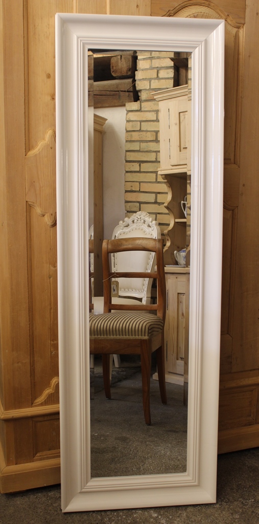 Spiegel / Wandspiegel in weiss 50X150 cm