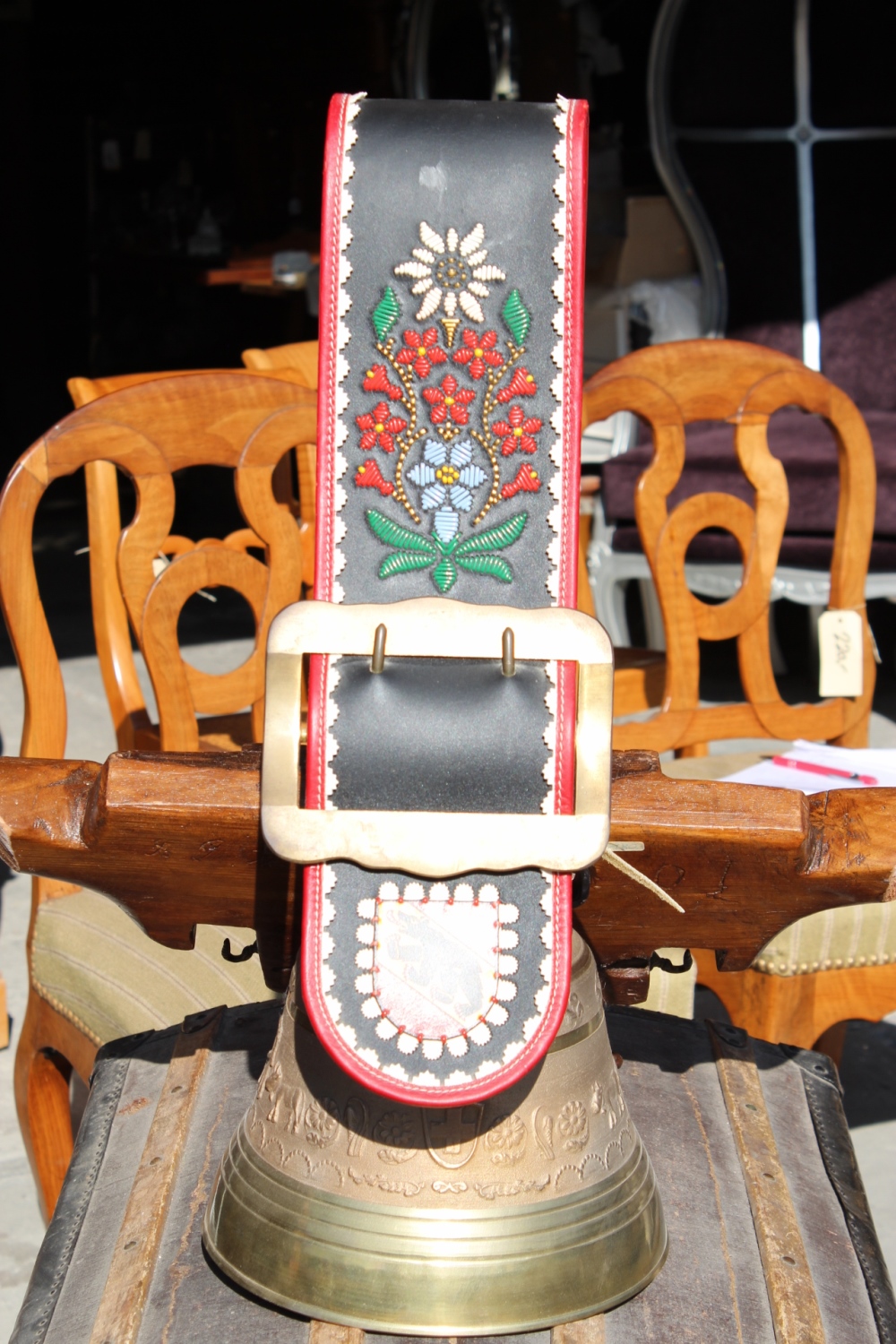 Kuhglocke mit Berner Wappen /verkauft