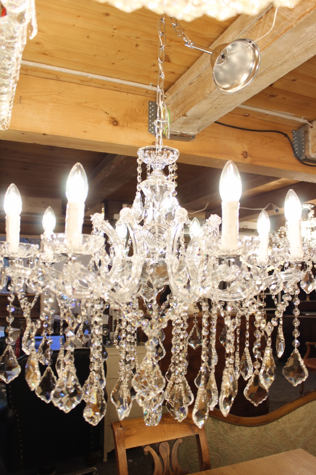 Kronleuchter Bleikristall Maria Theresia / verkauft