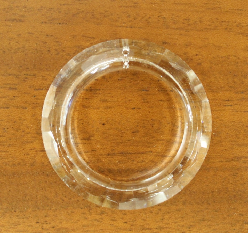 Kristall / Glasring 5cm